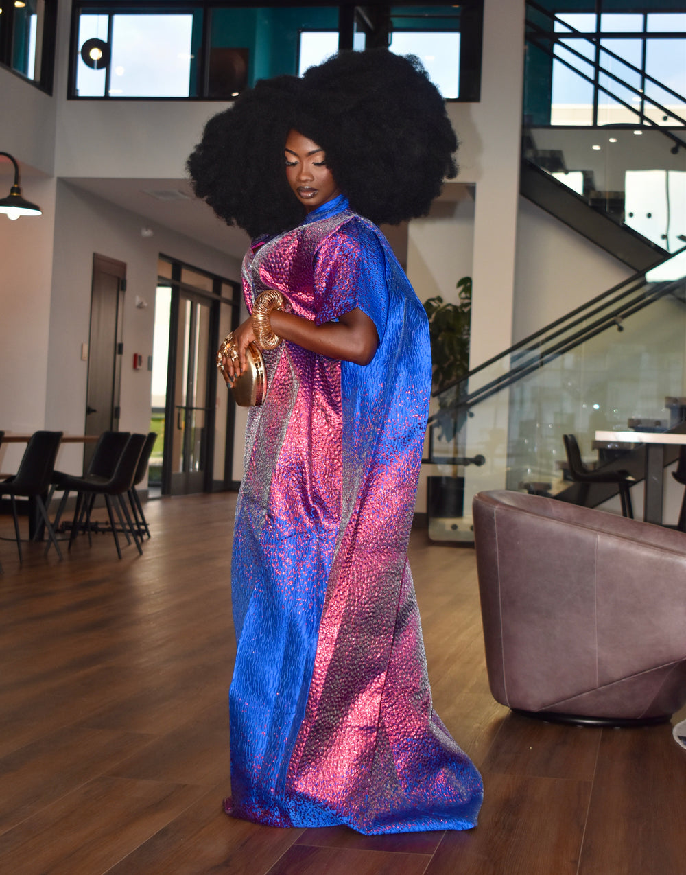 Luxe Brocade Bubu Gown❣️