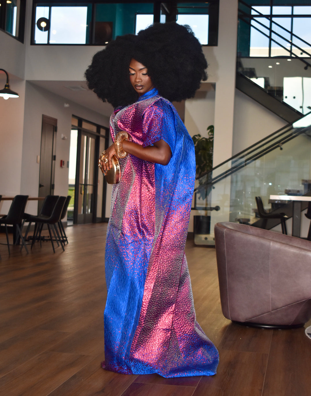 Luxe Brocade Bubu Gown❣️