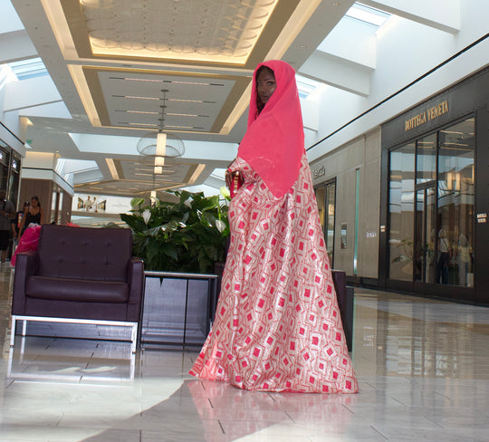 Luxe rich auntie bubu gown.