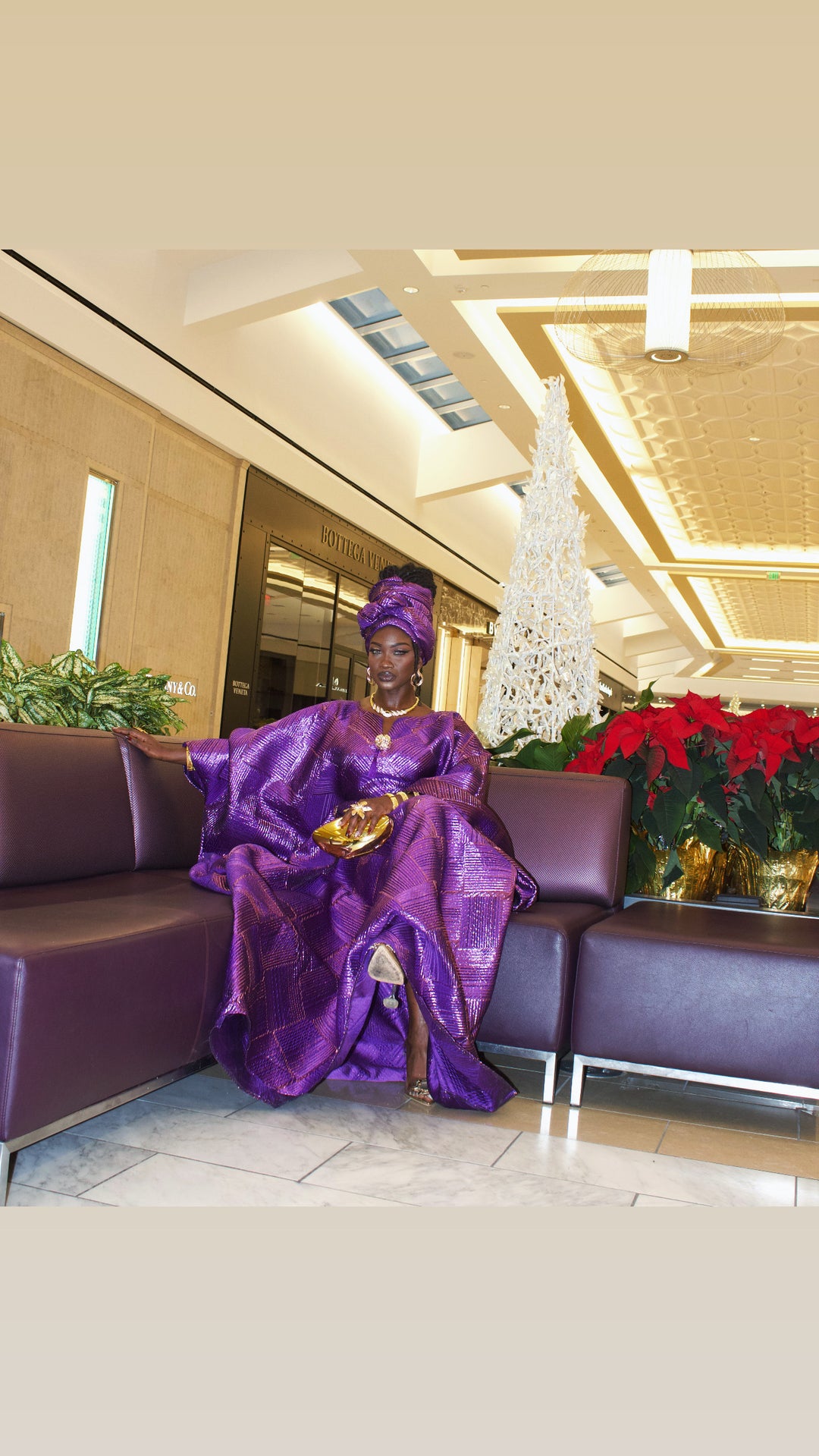 Luxe Premium Brocade Bubu Gown