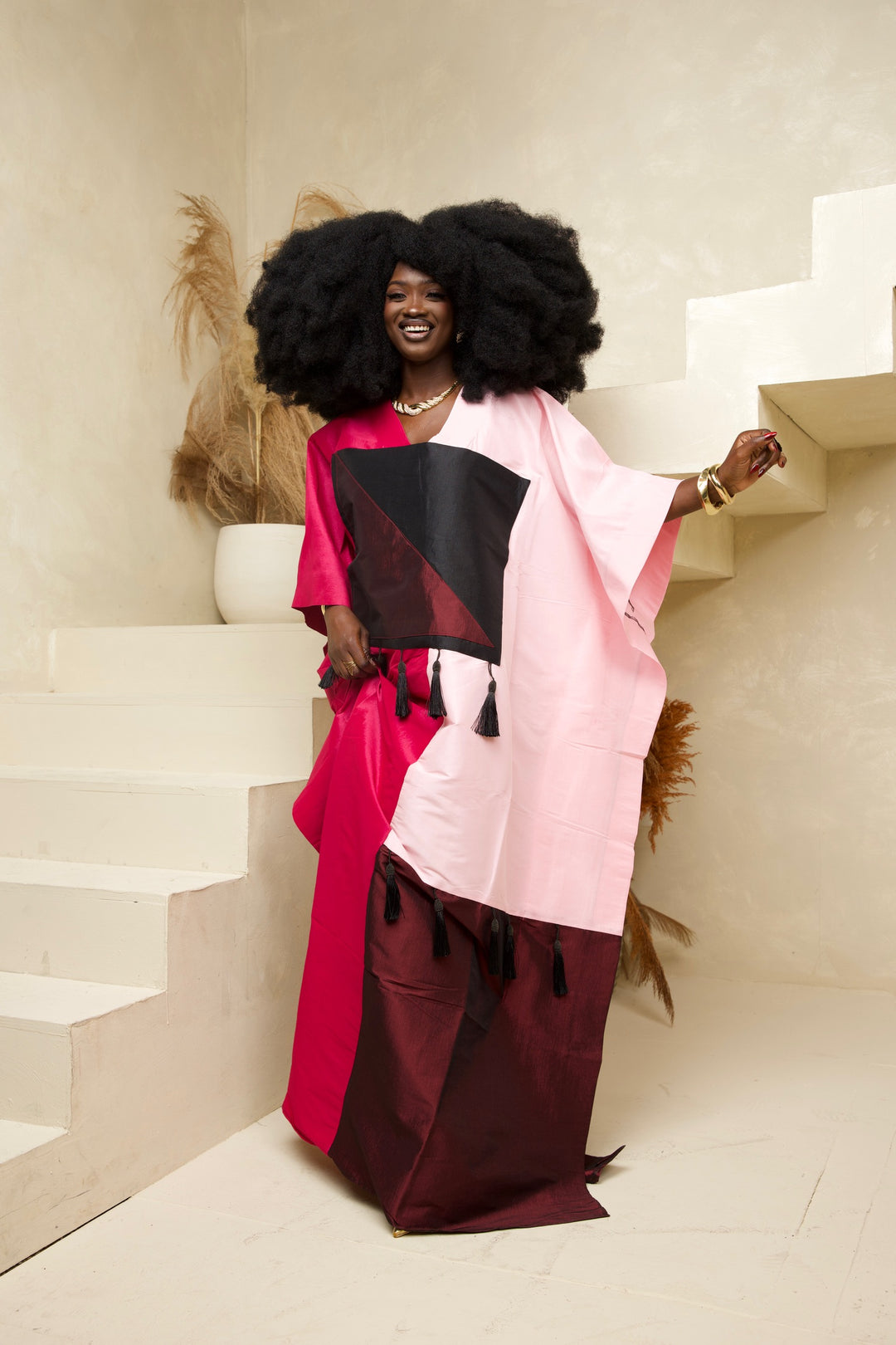 Regal Luxe Premium Taffeta Bubu Gown✨