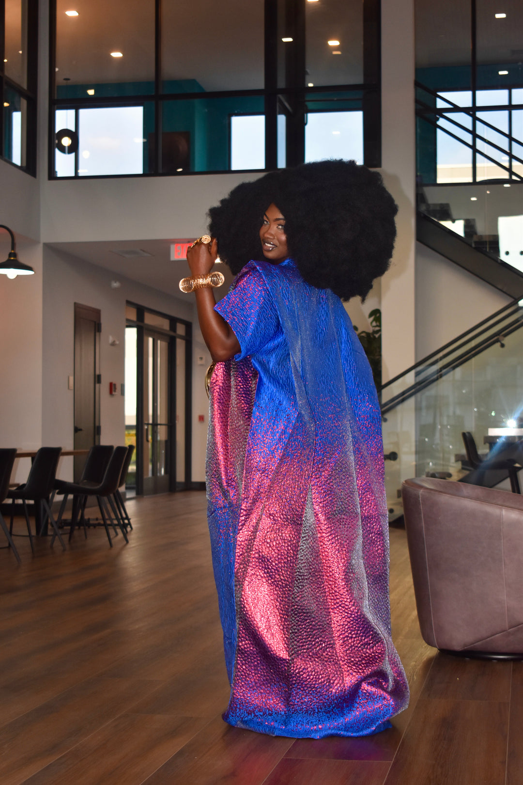 Luxe Brocade Bubu Gown❣️