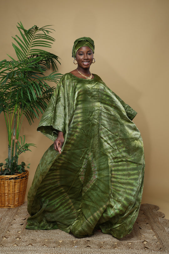 Luxe ruffles Bubu/Kaftan.