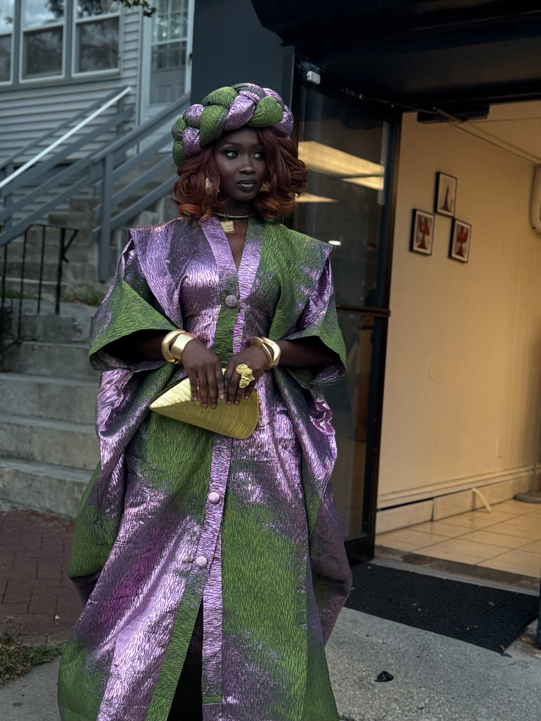 Luxury rich aunty bubu gown