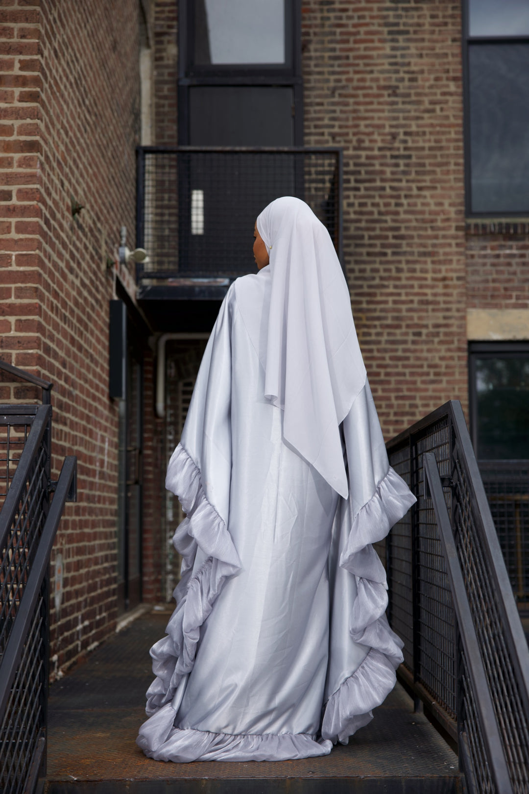 Luxe rich auntie bubu/kaftan gown