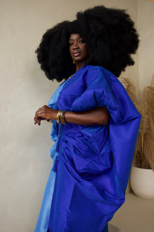 Regal Luxe Premium Taffeta Bubu Gown✨