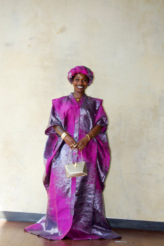 Luxury African rich aunty bubu gown