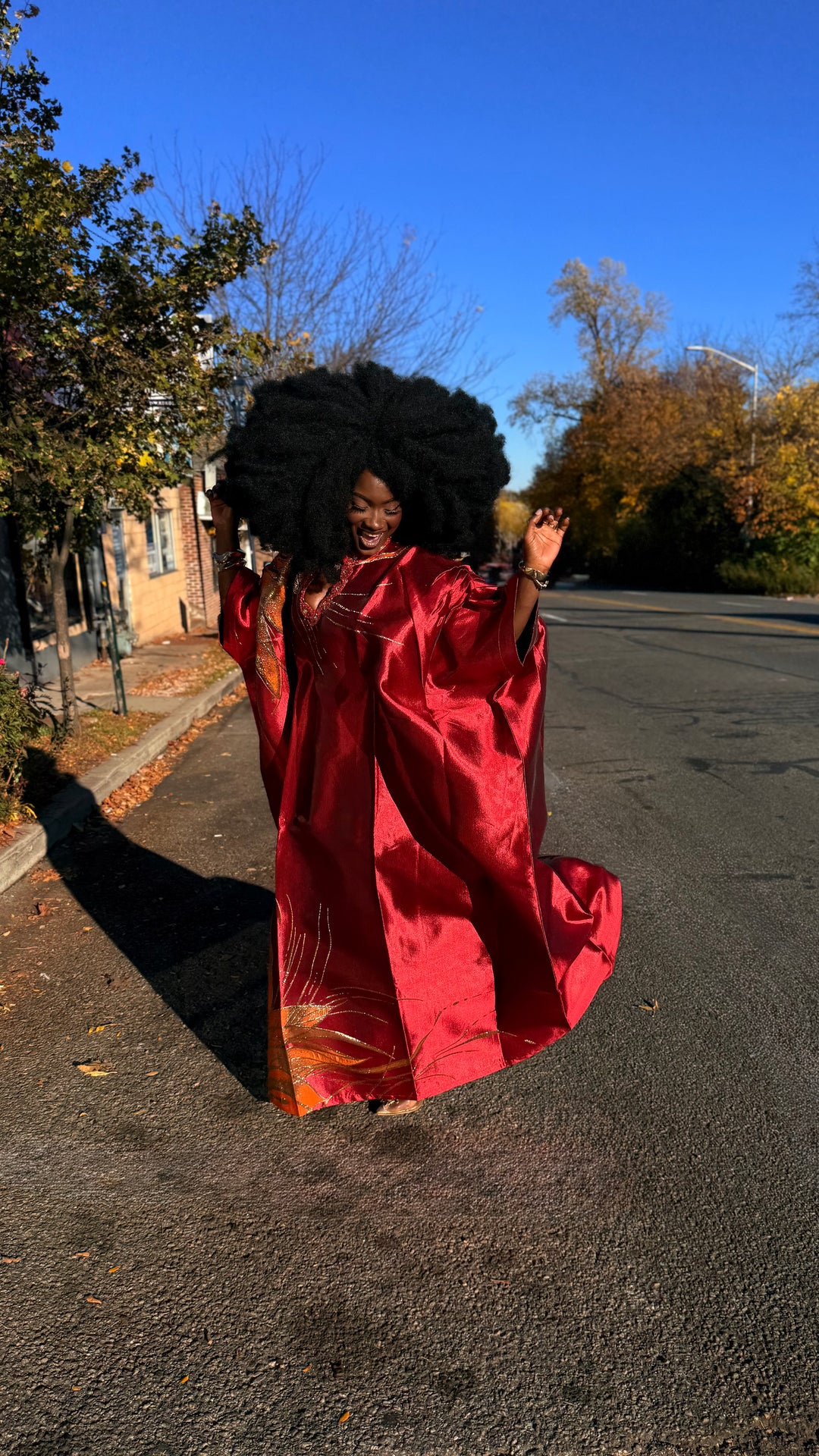 Luxe Premium Brocade Rich Auntie Bubu Gown.