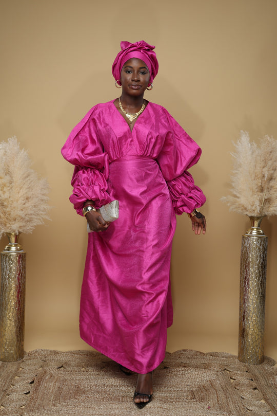 Luxe ruffles Bubu/Kaftan.