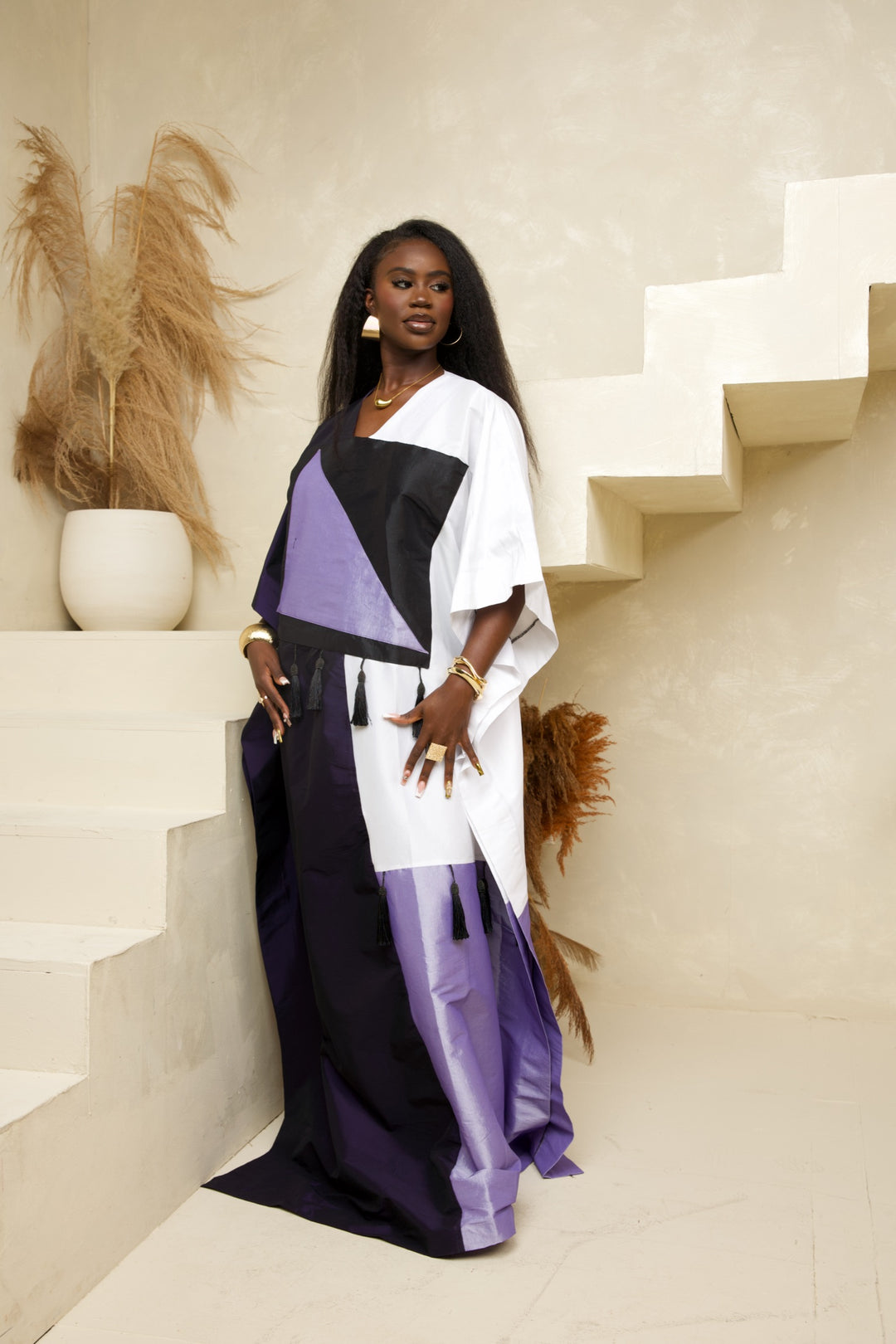 Regal Luxe Premium Taffeta Bubu Gown✨