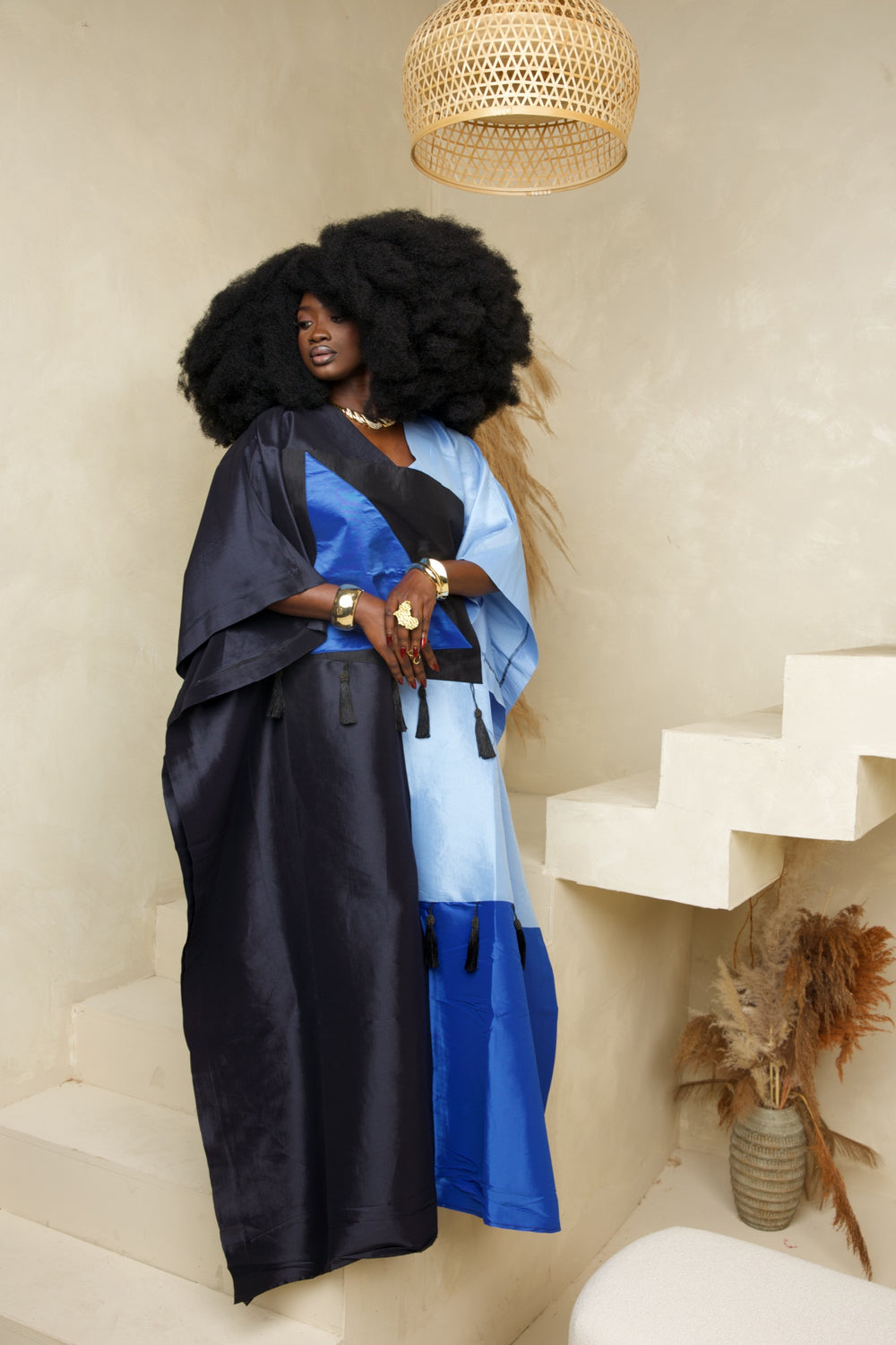 Regal Luxe Premium Taffeta Bubu Gown✨