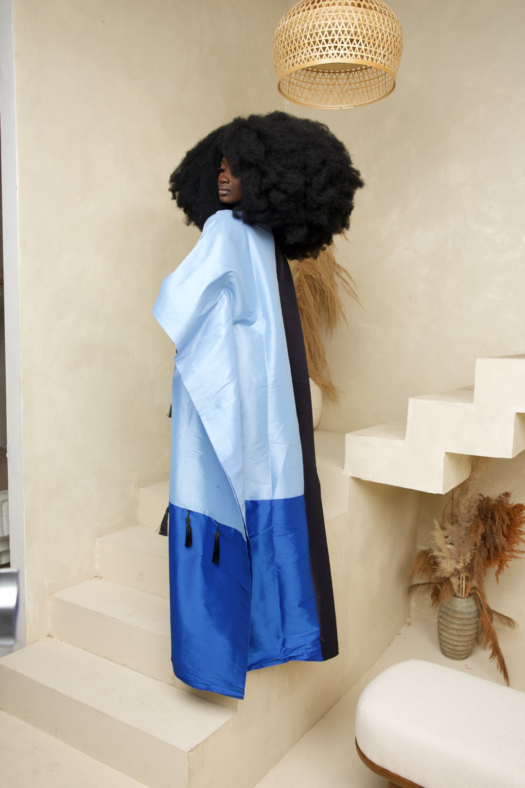 Regal Luxe Premium Taffeta Bubu Gown✨