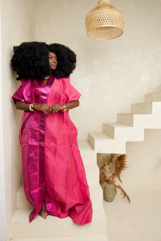 Luxe Premium Rice Auntie Brocade Bubu Gown✨