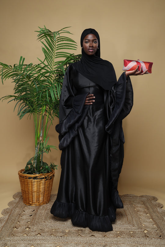 Luxe ruffles Bubu/Kaftan.