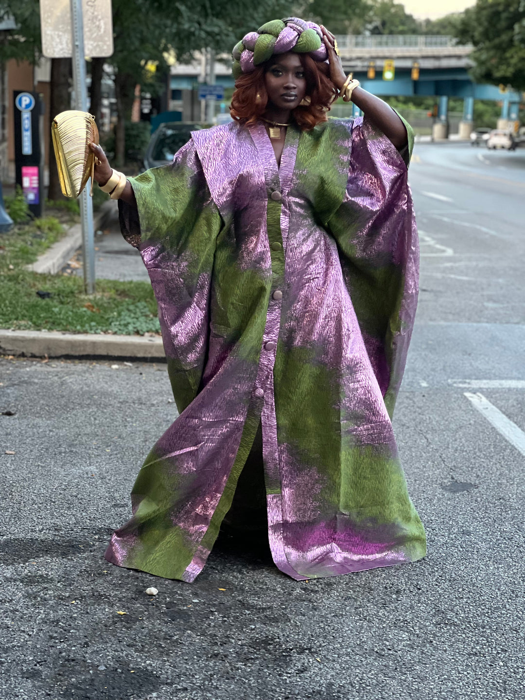 Luxury rich aunty bubu gown