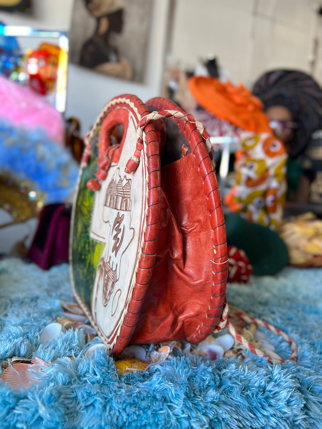 Burkina Faso-handmade leather handbag🔥