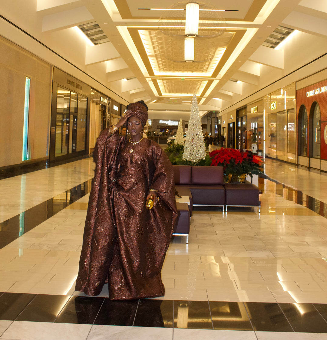 Luxe Premium Brocade Bubu Gown