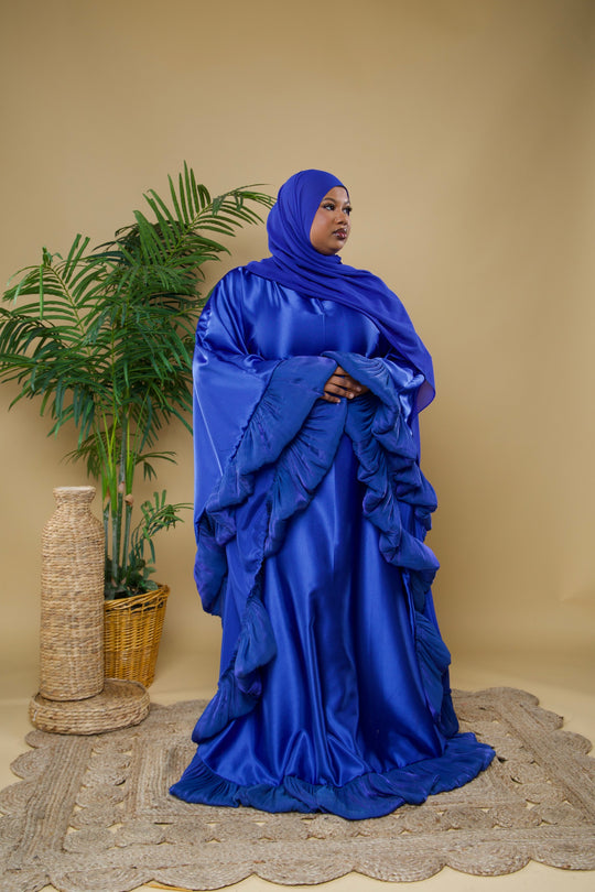 Luxe rich auntie bubu/kaftan gown
