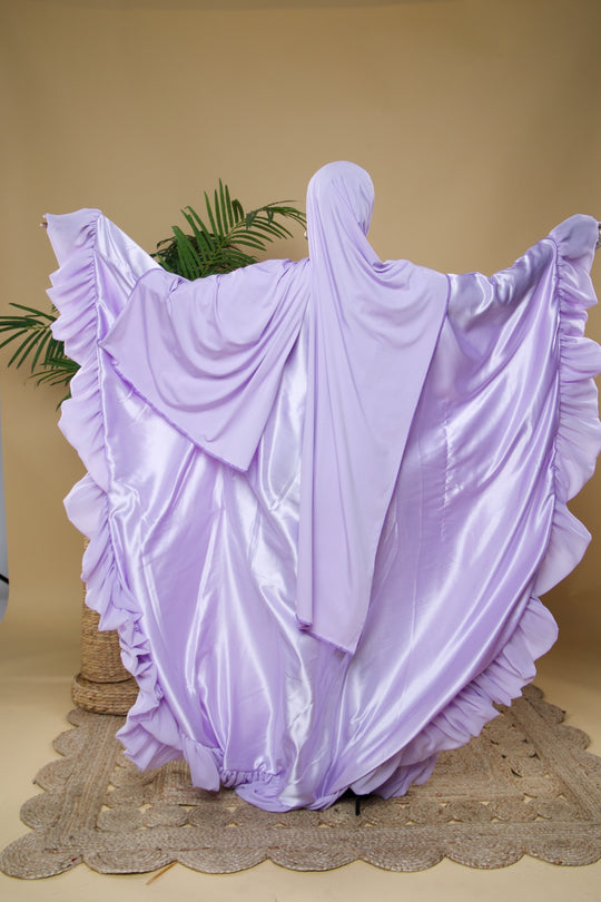 Luxe rich auntie bubu/kaftan gown.