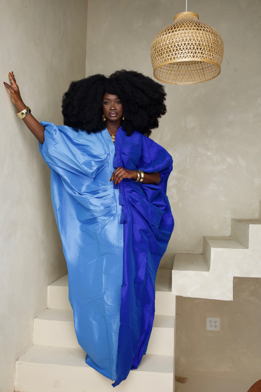 Regal Luxe Premium Taffeta Bubu Gown✨