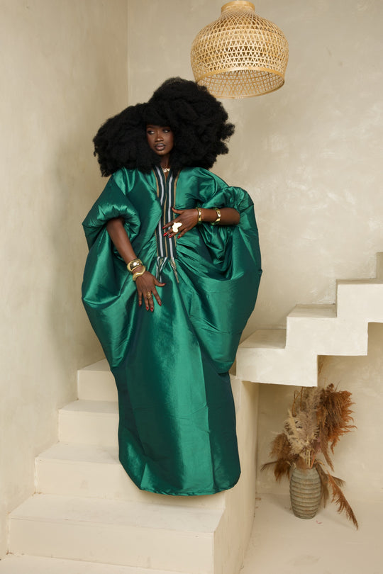 Regal Luxe Premium Taffeta Bubu Gown✨