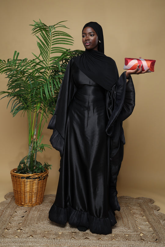 Luxe ruffles Bubu/Kaftan.