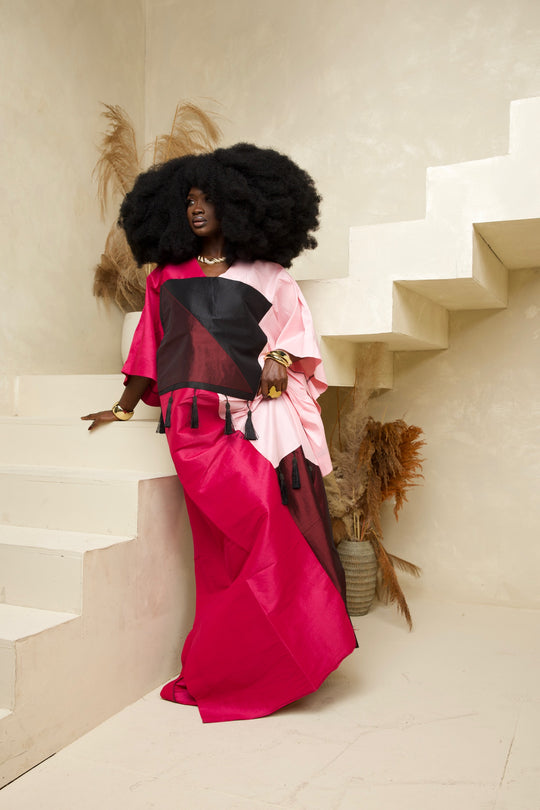 Regal Luxe Premium Taffeta Bubu Gown✨