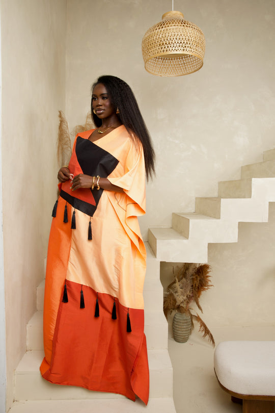 Regal Luxe Premium Taffeta Bubu Gown✨