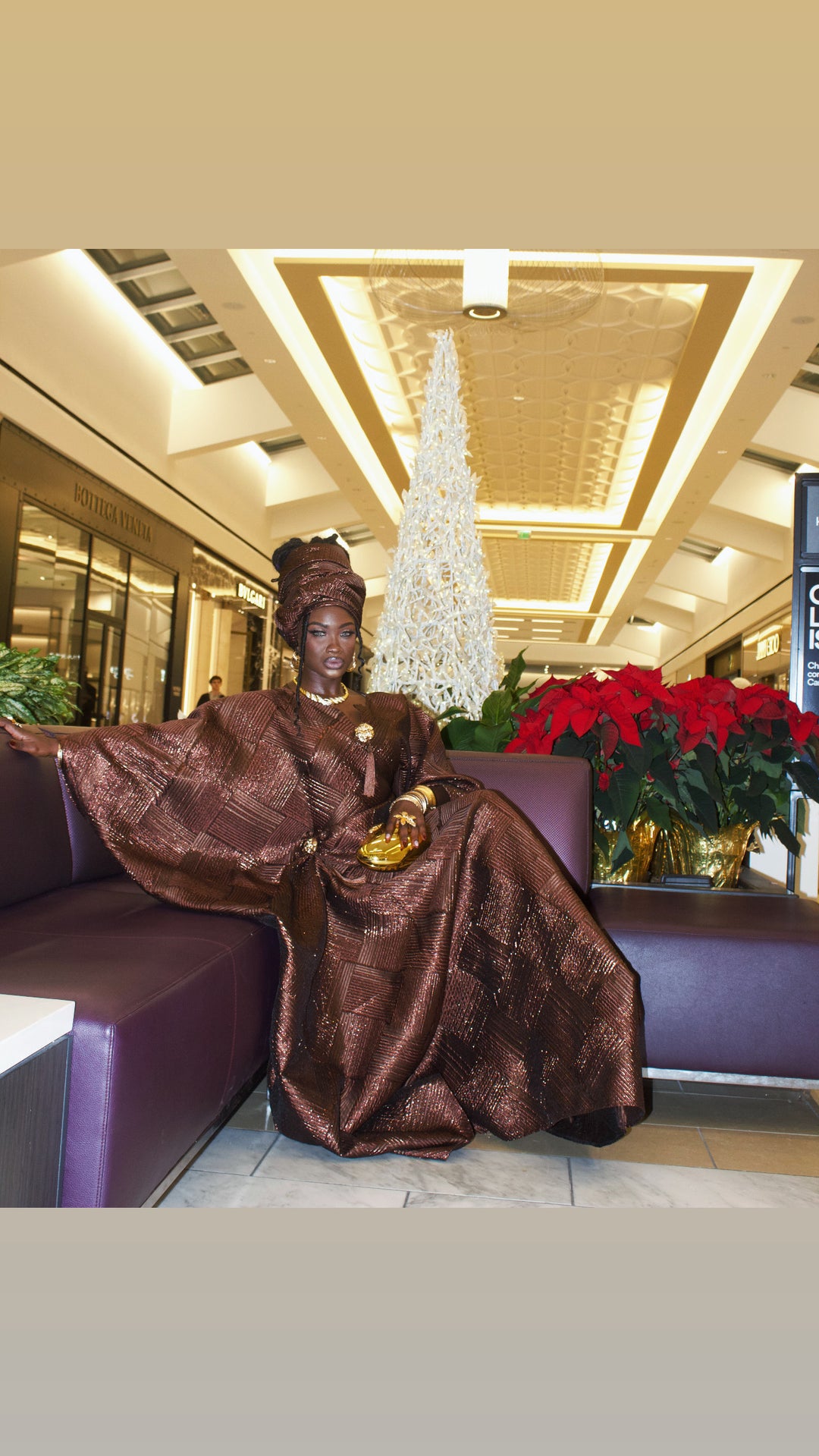 Luxe Premium Brocade Bubu Gown