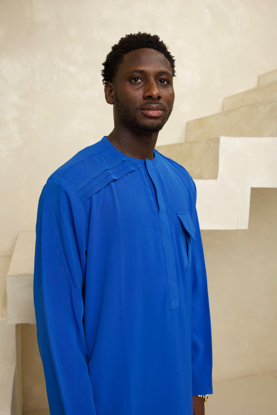 Royal Blue Men’s Thobe