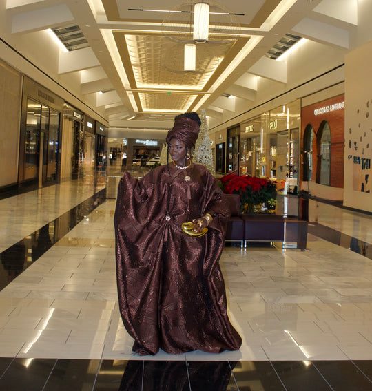 Luxe Premium Brocade Bubu Gown