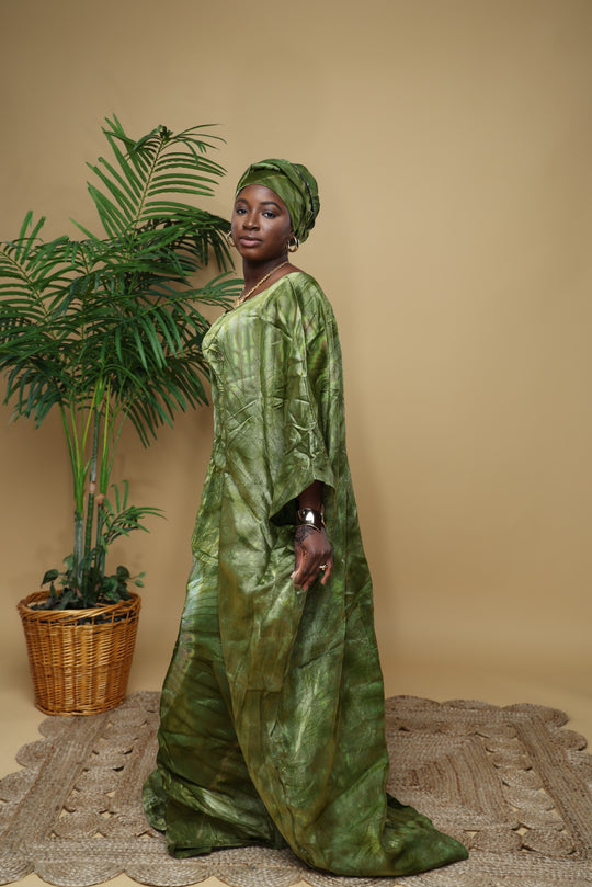 Luxe ruffles Bubu/Kaftan.