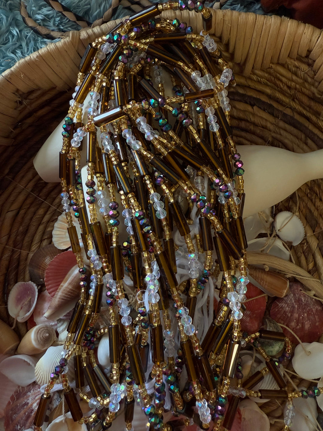 🤎Handmade made waist beads. Plus size fit up to 3x 🔥🔥