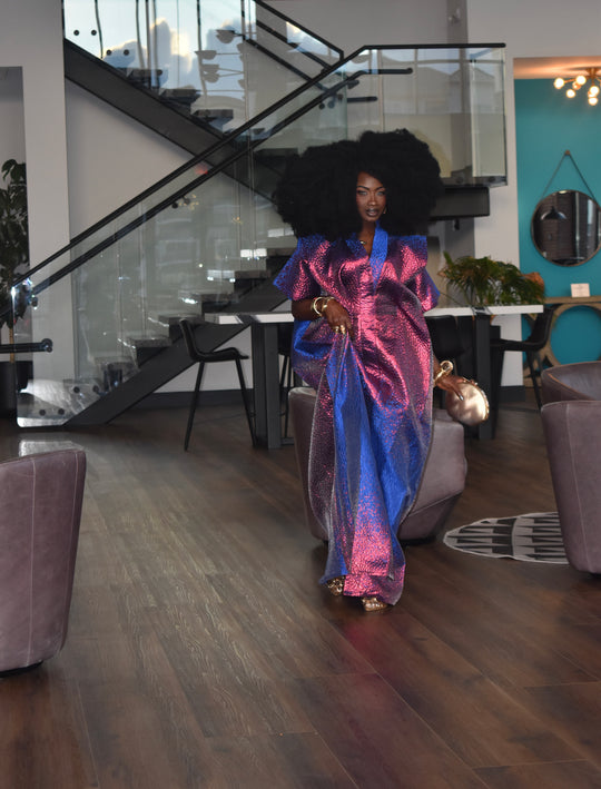 Luxe Brocade Bubu Gown❣️