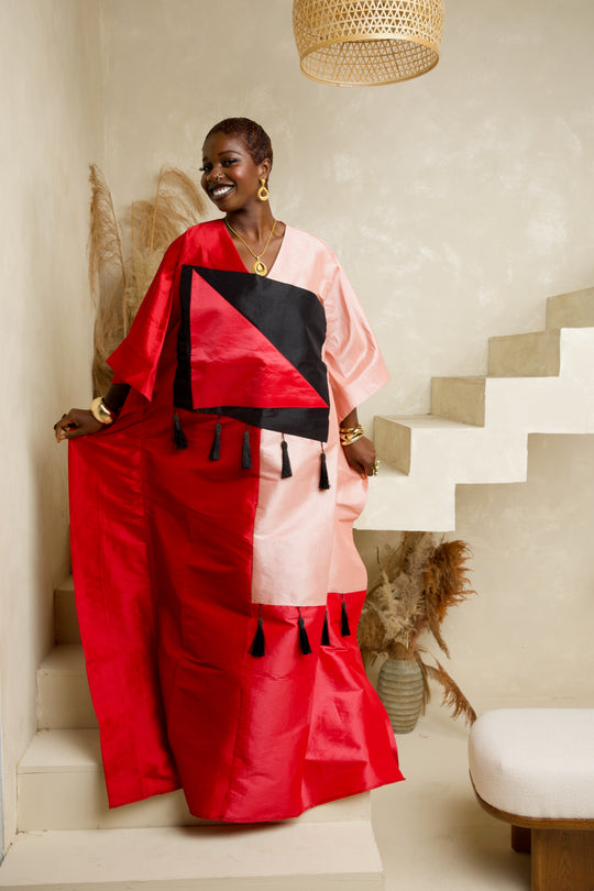 Regal Luxe Premium Taffeta Bubu Gown✨