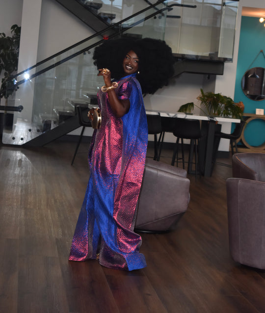 Luxe Brocade Bubu Gown❣️