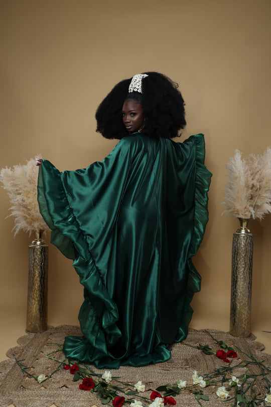 Luxe rich auntie Bubu/kaftan gown