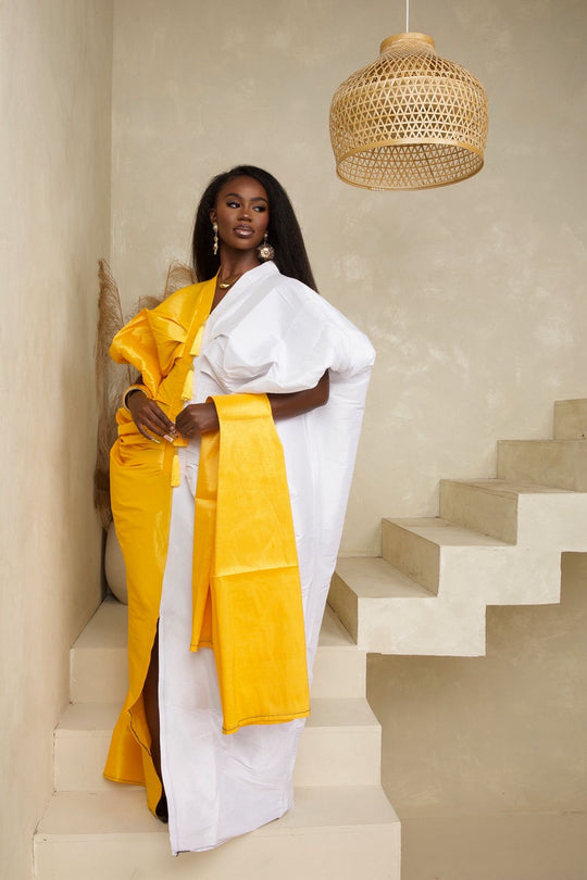 Regal Luxe Premium Taffeta Bubu Gown✨