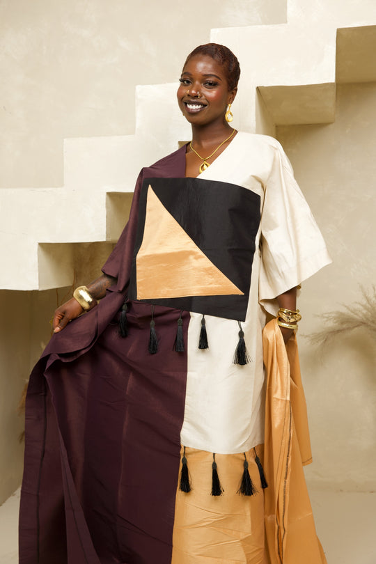 Regal Luxe Premium Taffeta Bubu Gown✨