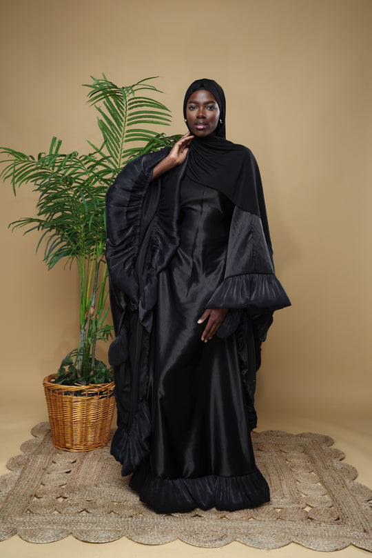 Luxe ruffles Bubu/Kaftan.