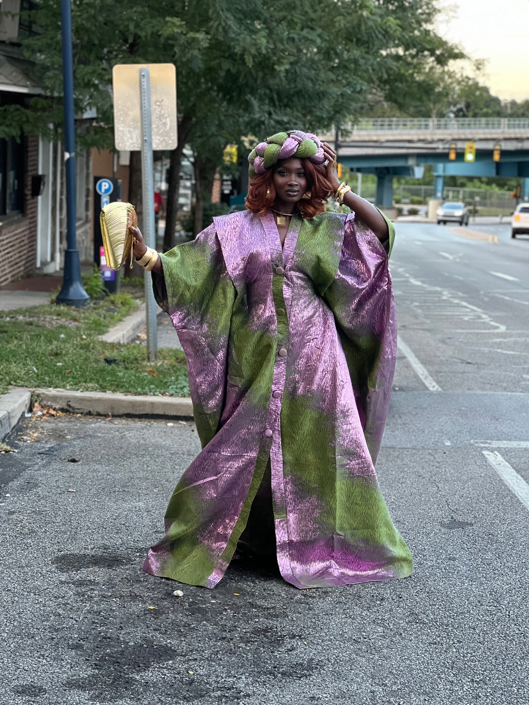 Luxury rich aunty bubu gown