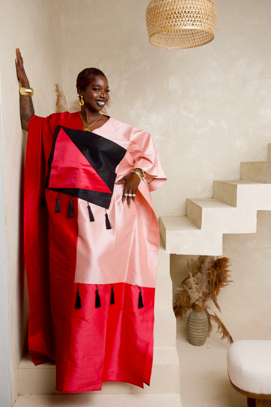 Regal Luxe Premium Taffeta Bubu Gown✨