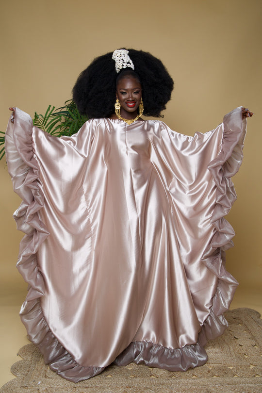 Lux rich auntie bubu/kaftan gown.