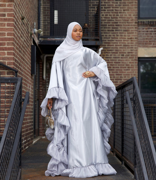 Luxe rich auntie bubu/kaftan gown