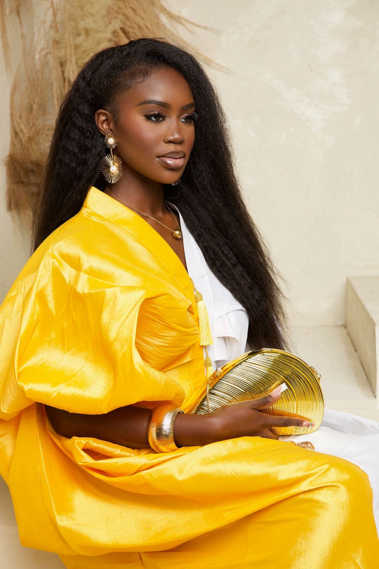 Regal Luxe Premium Taffeta Bubu Gown✨