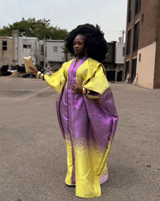 Luxe African rich aunty bubu gown