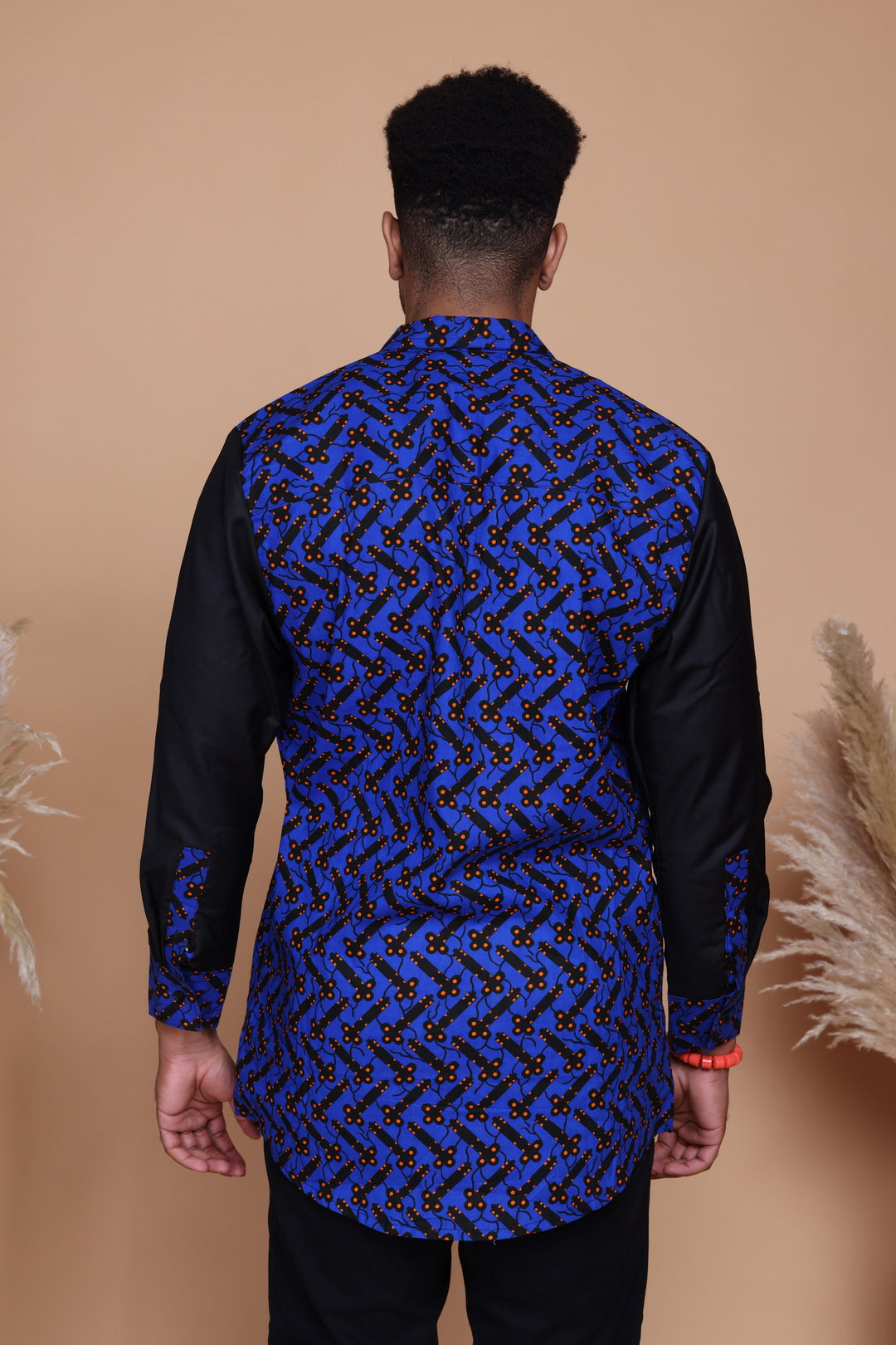 African print men shirt.