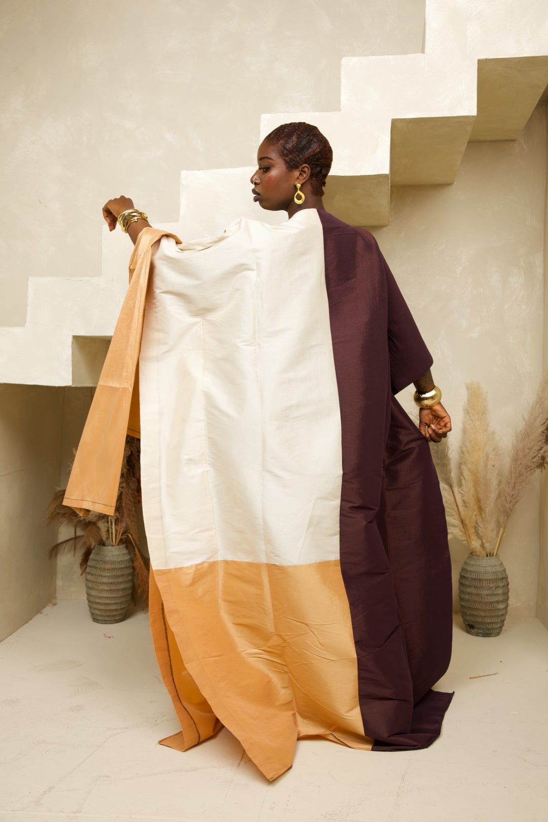 Regal Luxe Premium Taffeta Bubu Gown✨