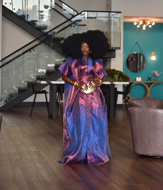 Luxe Brocade Bubu Gown❣️