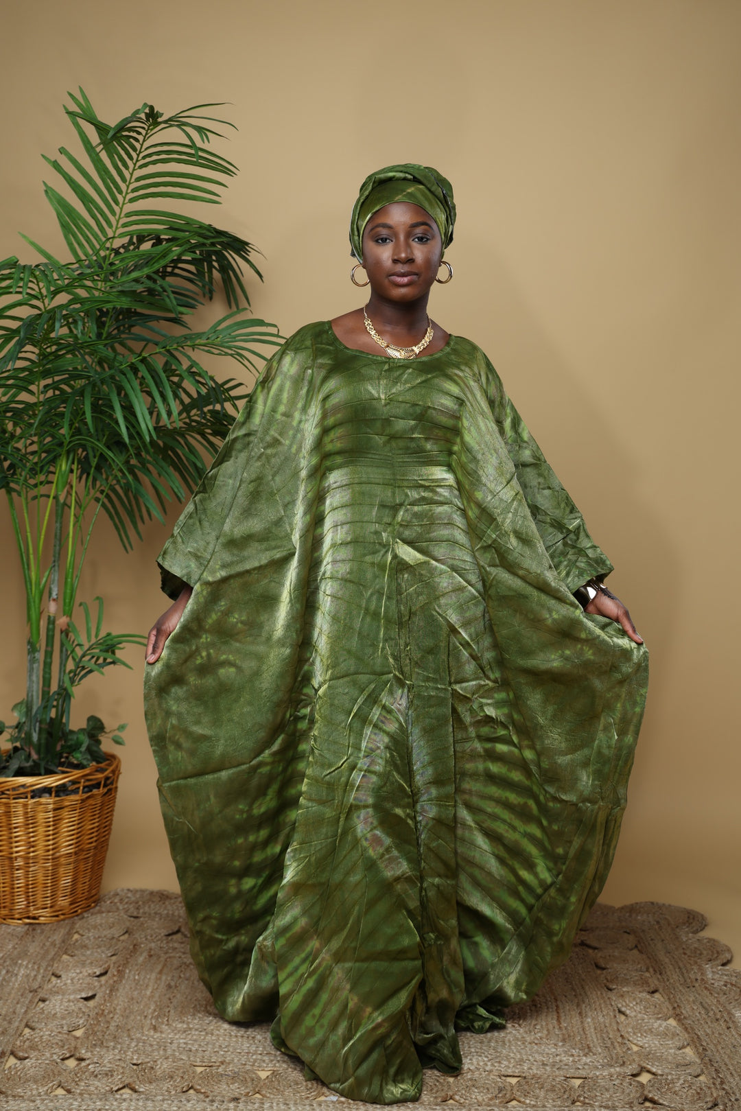 Luxe ruffles Bubu/Kaftan.